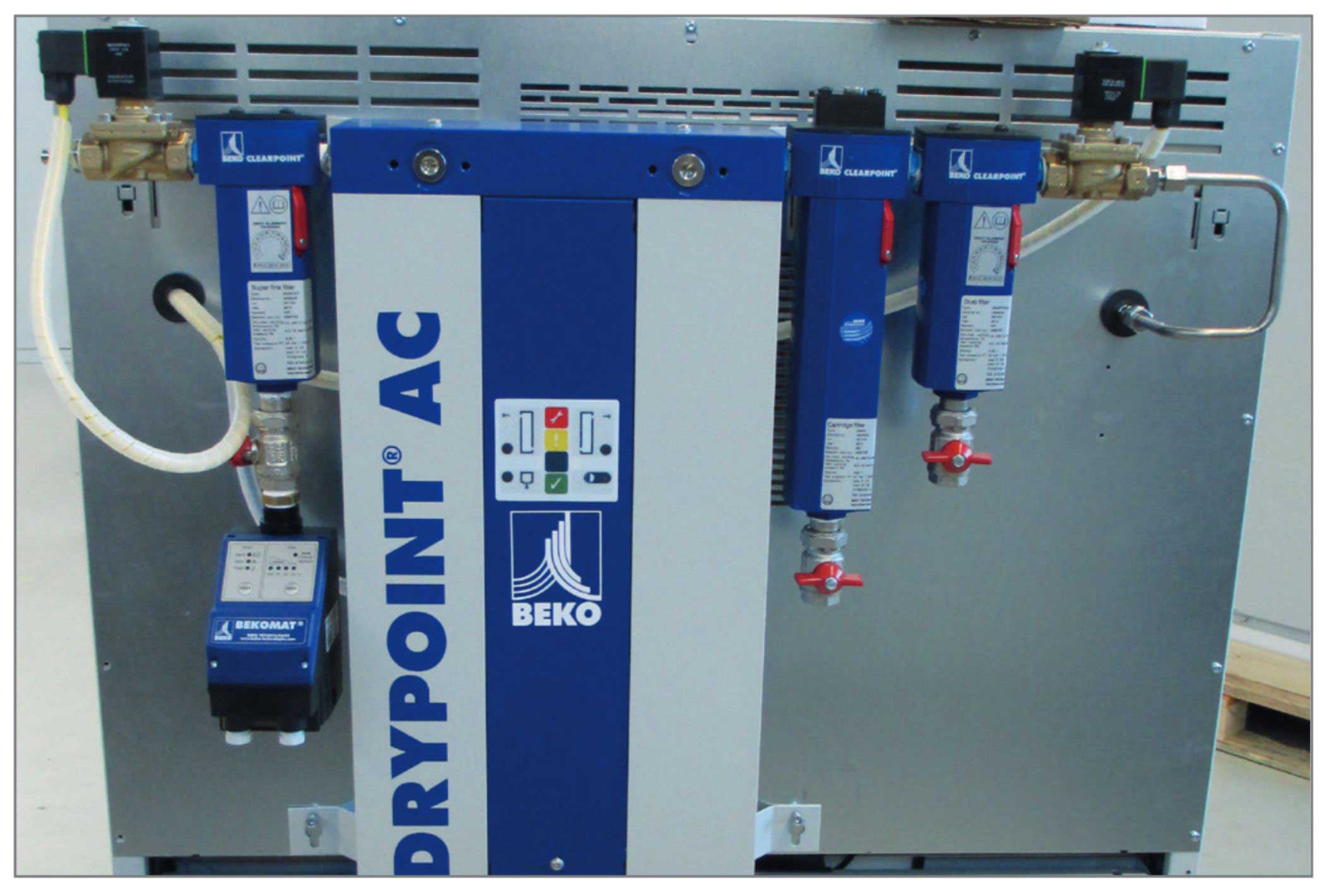 Essicatore ad aria compressa