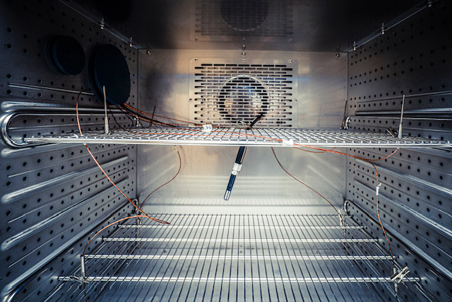 Interno camera climatica